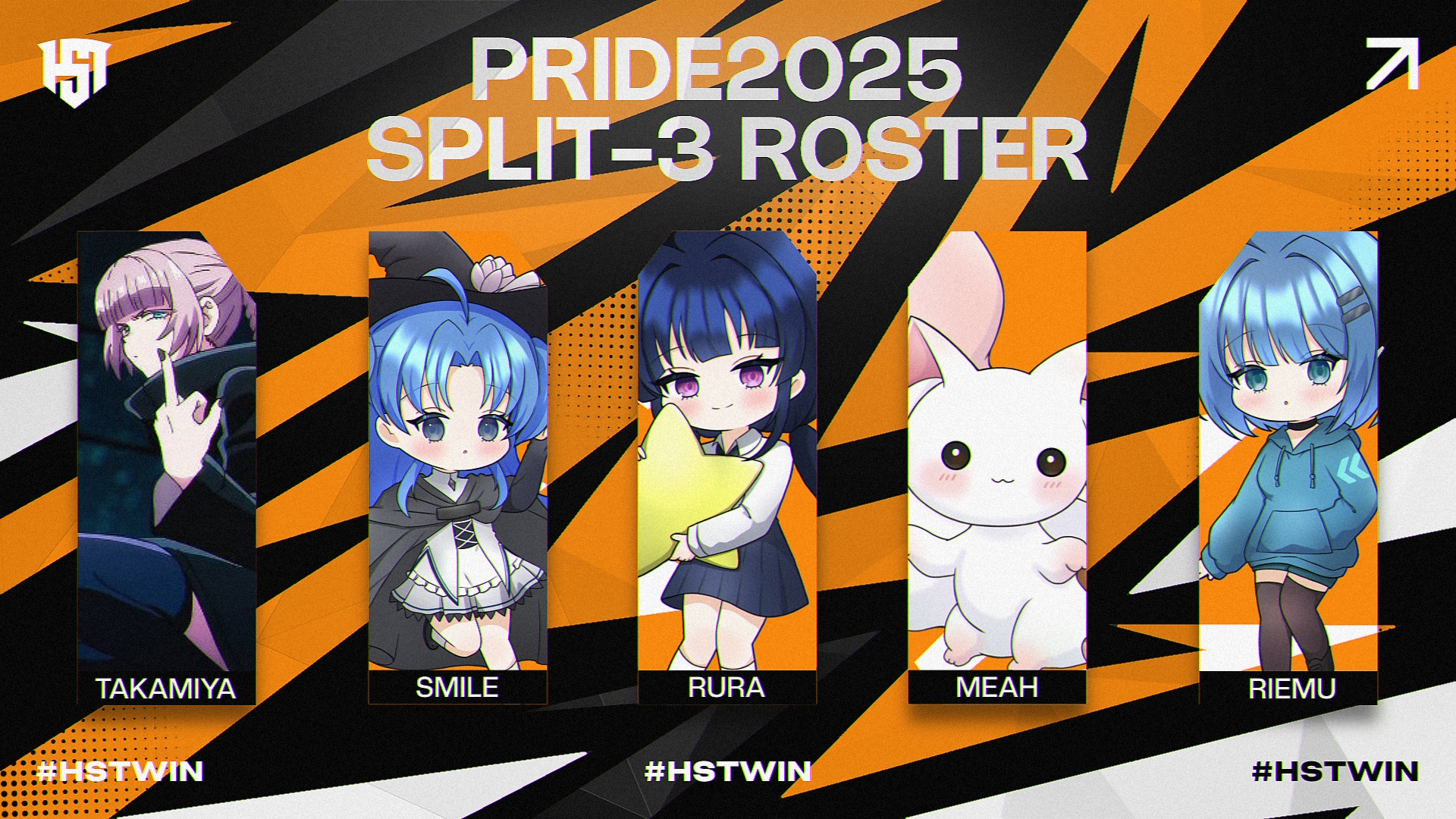 PRIDE2025 Split-3 Roster